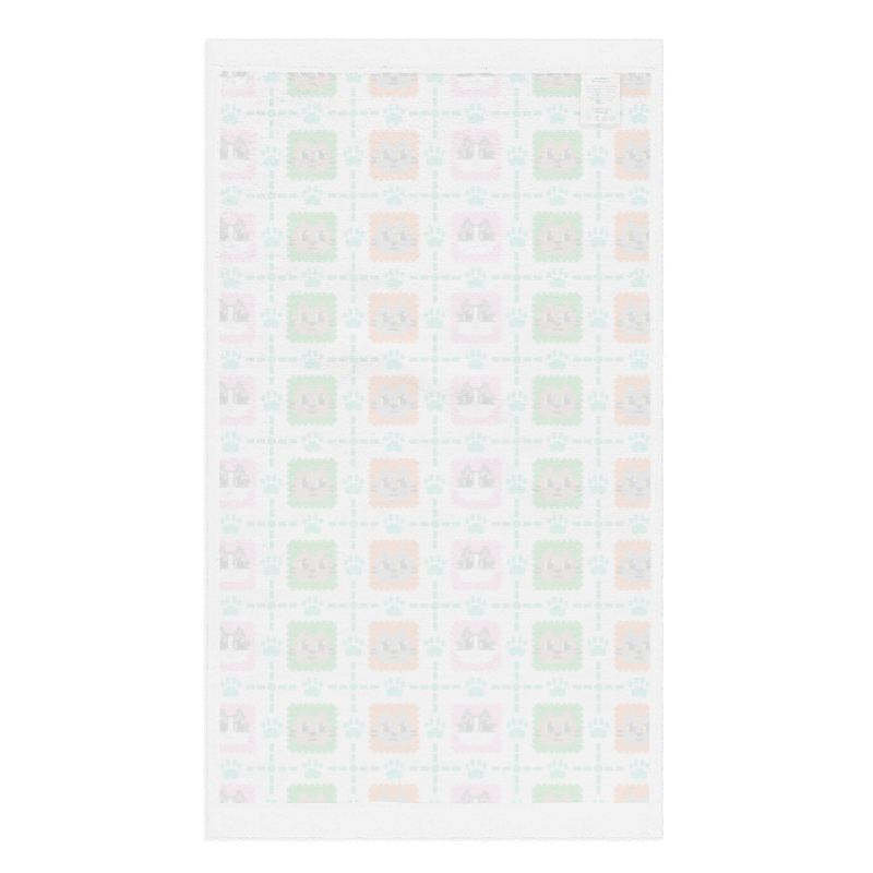Kawaii Cat 3cats Hand towel