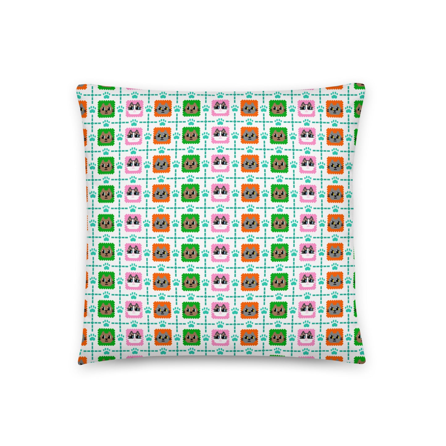 Kawaii Cat 3cats Basic Pillow