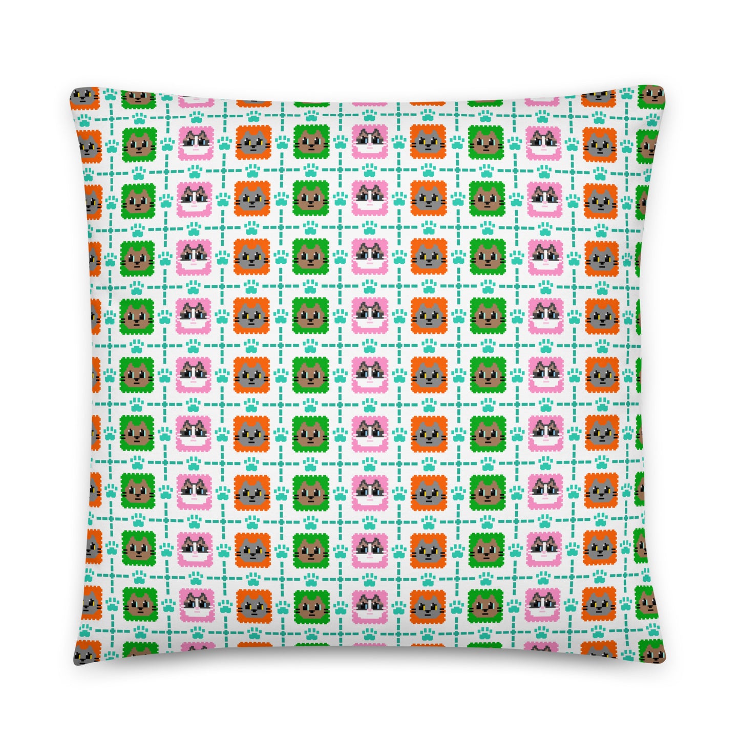 Kawaii Cat 3cats Basic Pillow