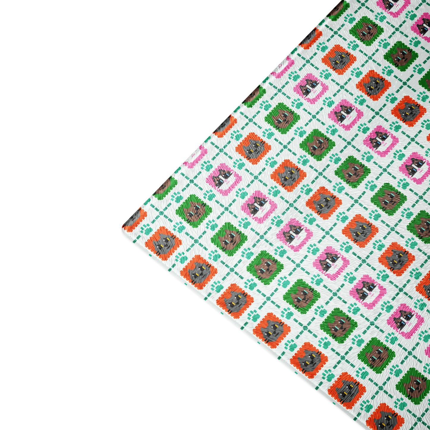 Kawaii Cat 3cats Glass cutting board : Japanese Design