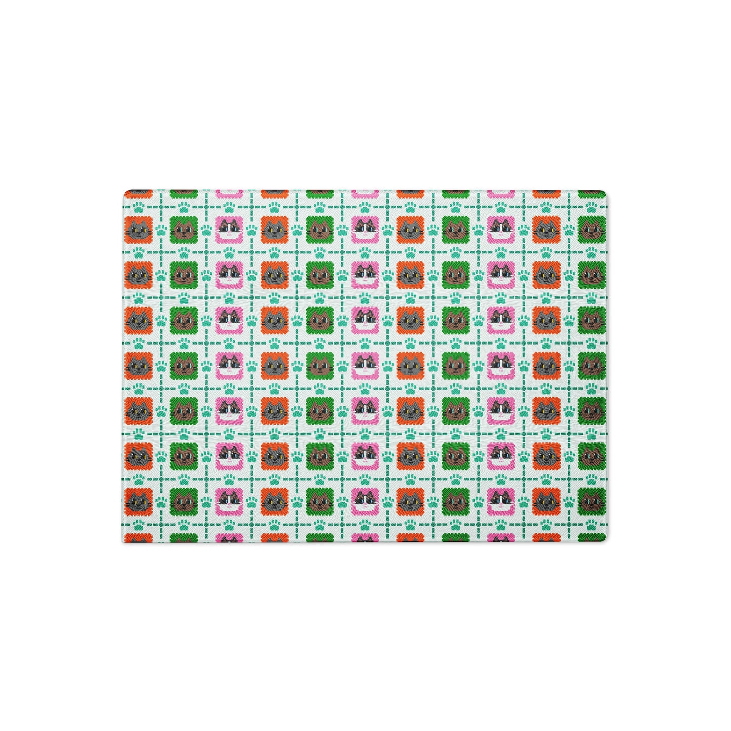 Kawaii Cat 3cats Glass cutting board : Japanese Design