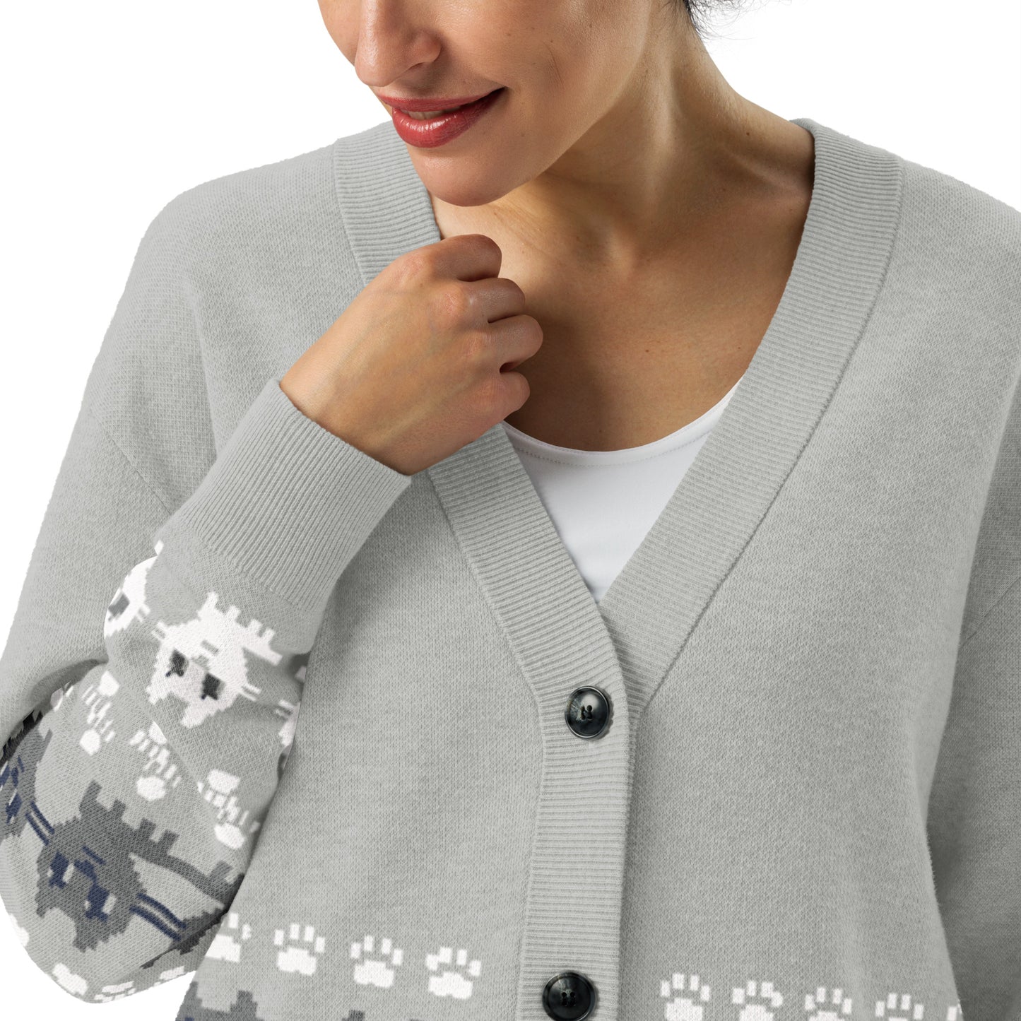 Kawaii Cat Knitted cardigan Kyoro Kyoro