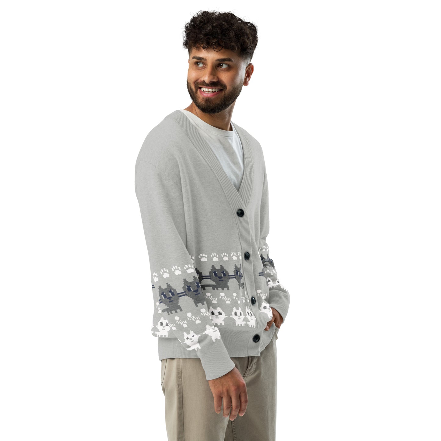 Kawaii Cat Knitted cardigan Kyoro Kyoro