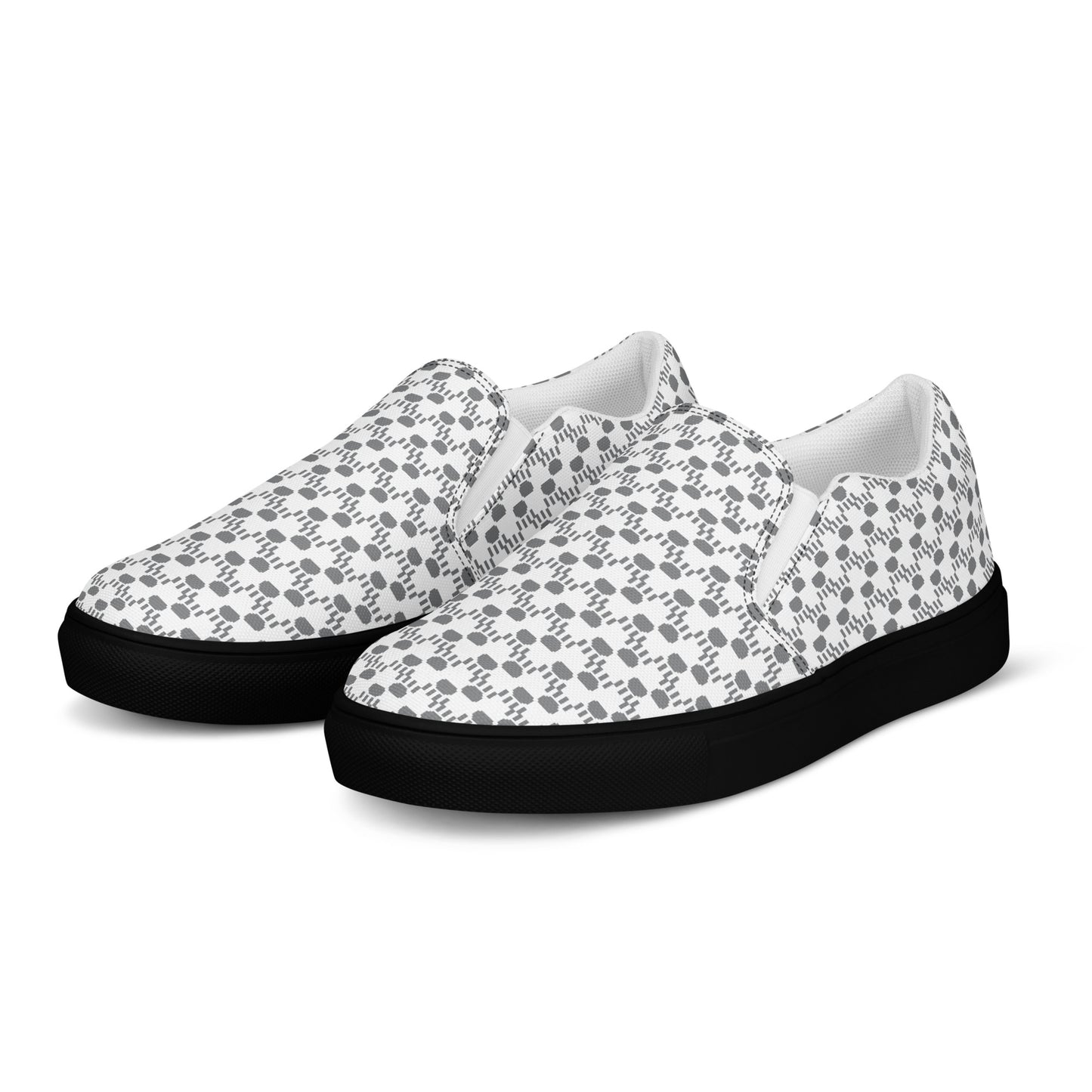 Kawaii Cat Women’s slip-on canvas shoes Paw pads and Claws