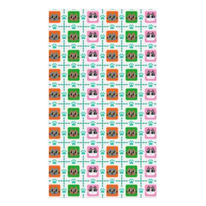 Kawaii Cat 3cats Hand towel