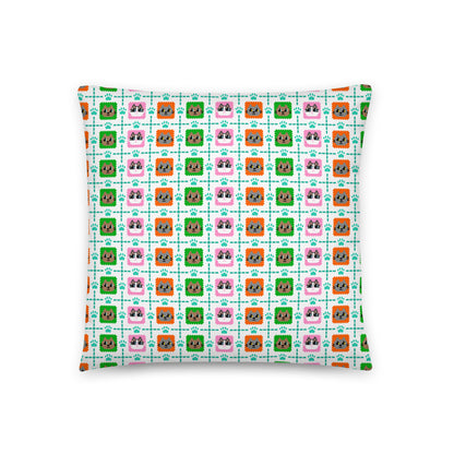 Kawaii Cat 3cats Basic Pillow