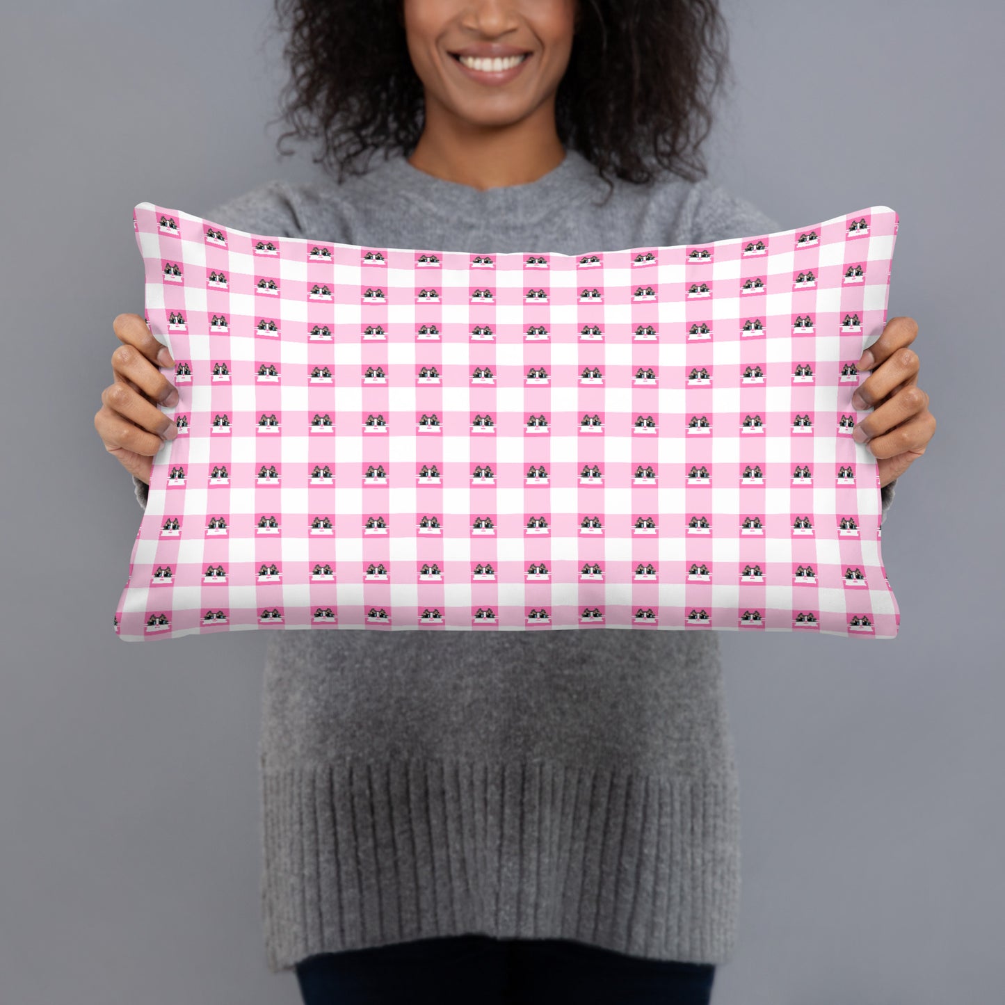 Kawaii Cat Basic Pillow Frill