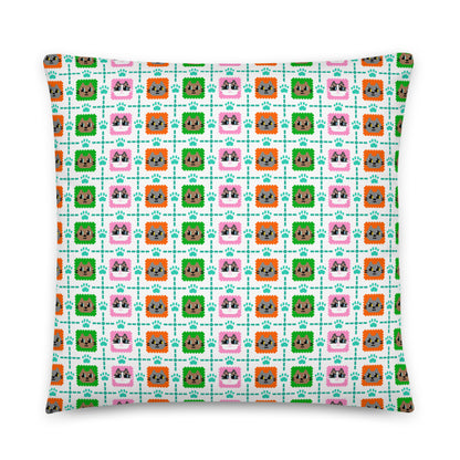 Kawaii Cat 3cats Basic Pillow