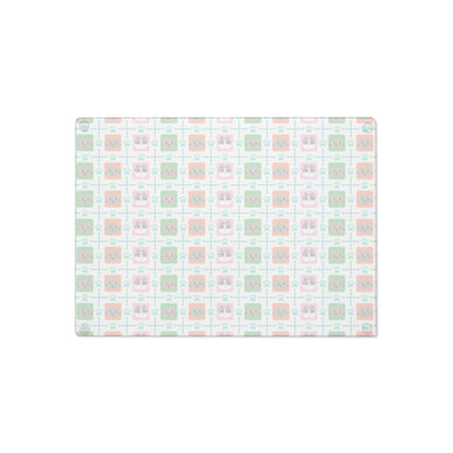 Kawaii Cat 3cats Glass cutting board : Japanese Design