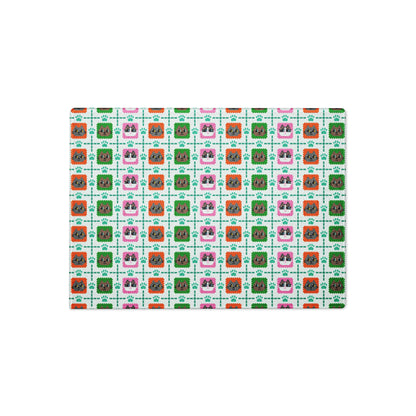 Kawaii Cat 3cats Glass cutting board : Japanese Design